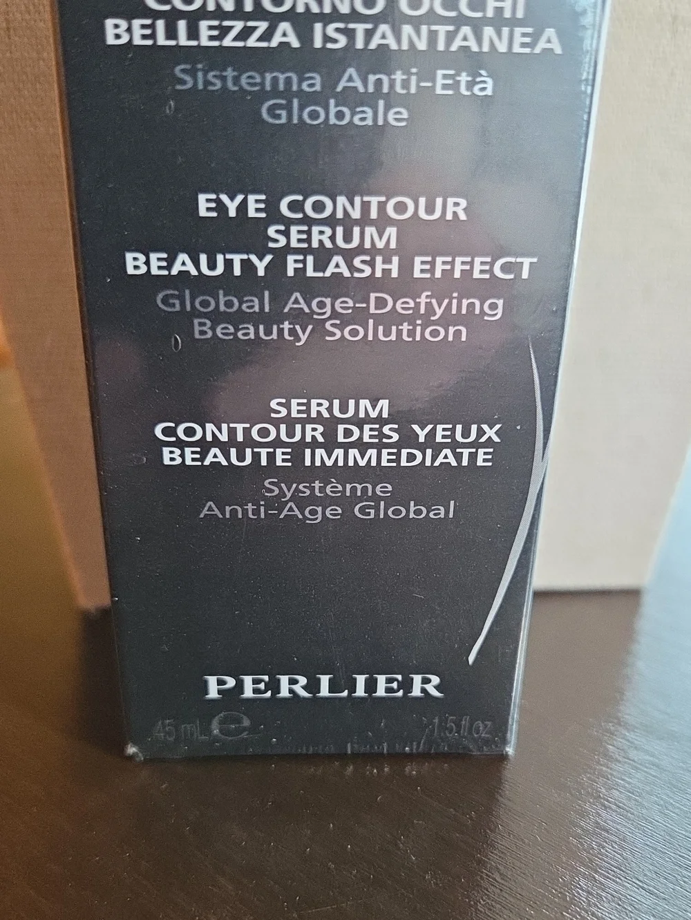Perlier Black Rice Platinum Eye Contour Serum Sealed